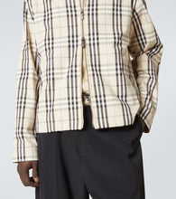 Burberry Burberry Check cotton jacket