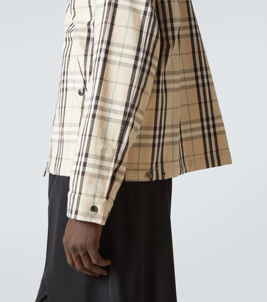 Burberry Burberry Check cotton jacket