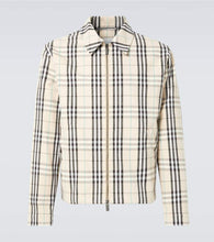 Burberry Burberry Check cotton jacket