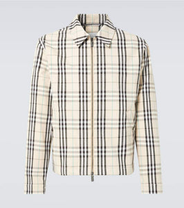 Burberry Burberry Check cotton jacket