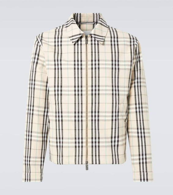 Burberry Burberry Check cotton jacket