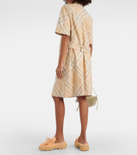 Burberry Burberry Check cotton shirt dress