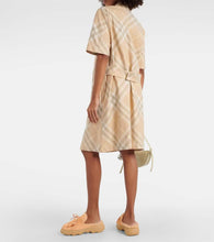 Burberry Burberry Check cotton shirt dress