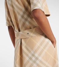 Burberry Burberry Check cotton shirt dress
