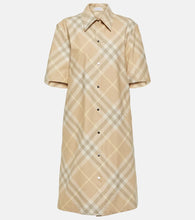 Burberry Burberry Check cotton shirt dress