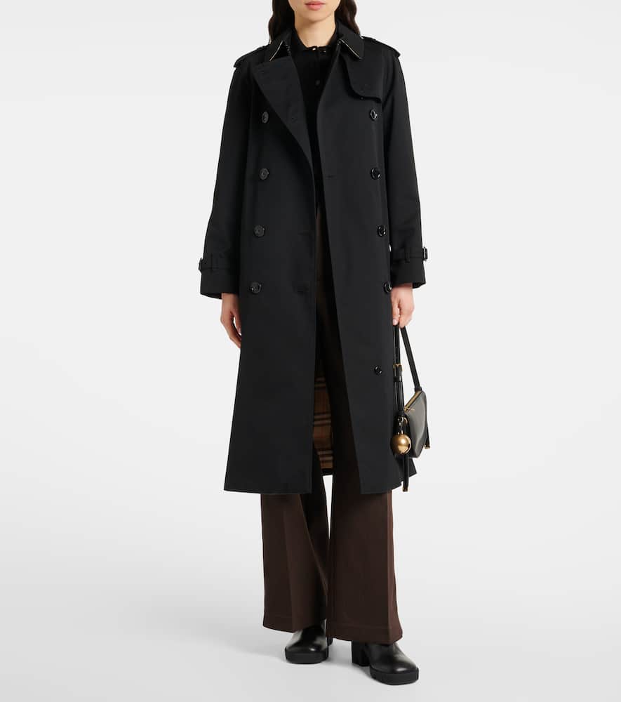 Burberry Burberry Check leather Chelsea boots