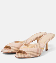 Burberry Burberry Check mules