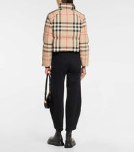 Burberry Burberry Check puffer jacket