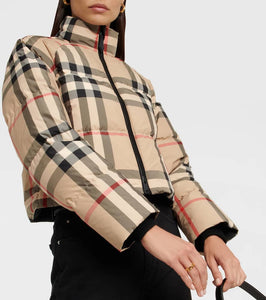 Burberry Burberry Check puffer jacket