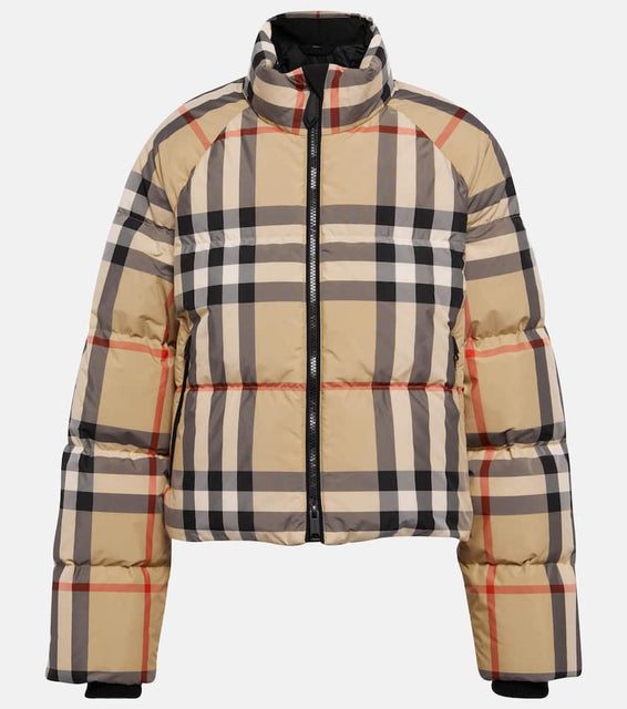 Burberry Burberry Check puffer jacket