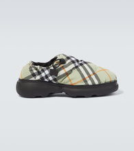 Burberry Burberry Check quilted mules
