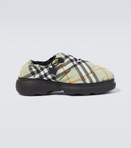 Burberry Burberry Check quilted mules