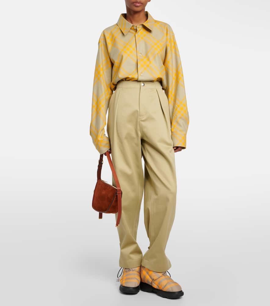 Burberry Burberry Check snow boots