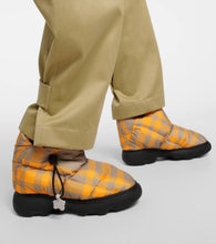 Burberry Burberry Check snow boots