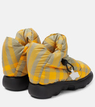Burberry Burberry Check snow boots