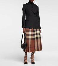 Burberry Checked ankle boots
