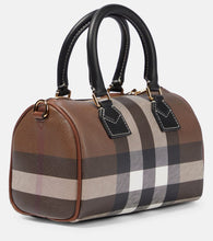 Burberry Checked canvas tote bag