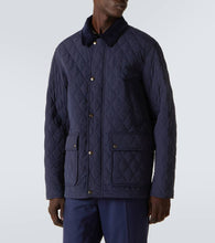 Burberry Corduroy-trimmed field jacket