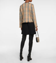 Burberry Cotton and wool-blend jacket