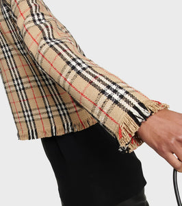 Burberry Cotton and wool-blend jacket