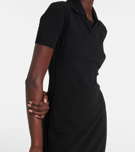 Burberry Cotton-blend polo dress