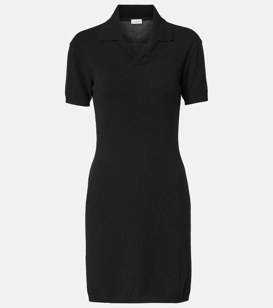 Burberry Cotton-blend polo dress. Burberry 棉混纺 Polo 连衣裙