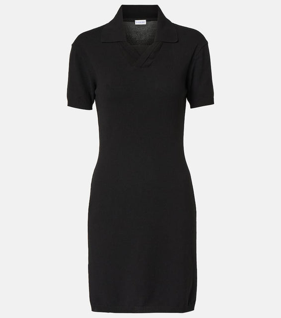 Burberry Cotton-blend polo dress