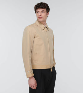 Burberry Cotton gabardine blouson jacket
