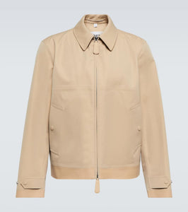 Burberry Cotton gabardine blouson jacket