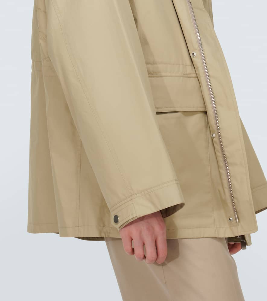 Burberry EKD embroidered cotton jacket