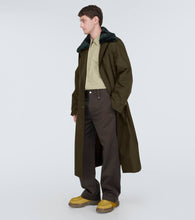 Burberry EKD leather boat shoes