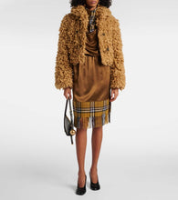 Burberry Faux shearling jacket