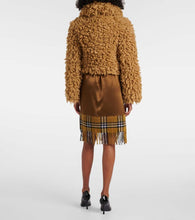 Burberry Faux shearling jacket