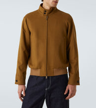 Burberry Harrington cashmere blouson jacket