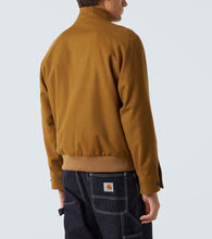 Burberry Harrington cashmere blouson jacket