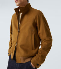 Burberry Harrington cashmere blouson jacket