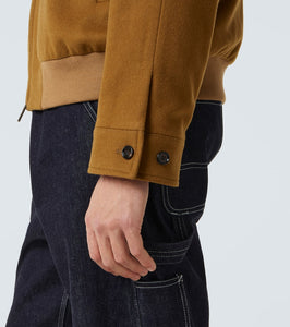 Burberry Harrington cashmere blouson jacket