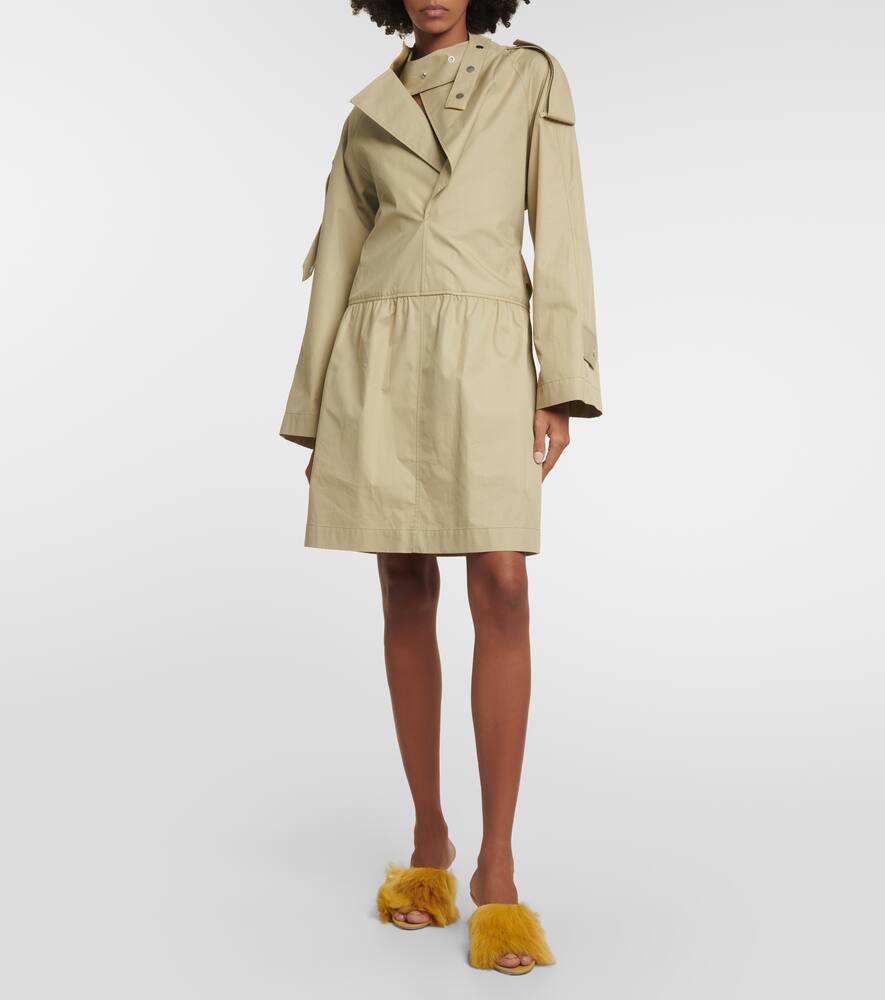Burberry Jackie shearling and leather mules