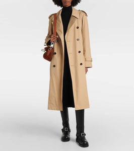 Burberry Knight Small suede shoulder bag