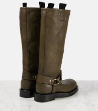 Burberry Leather knee-high boots