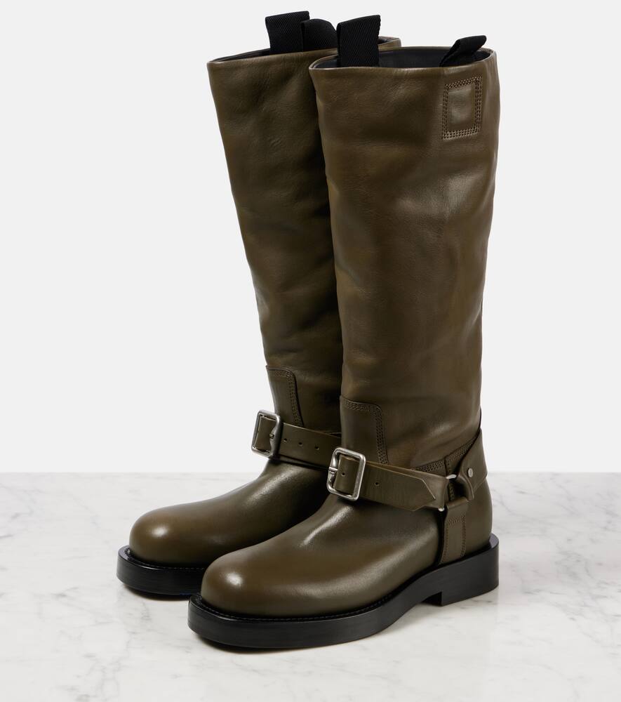 Burberry Leather knee-high boots