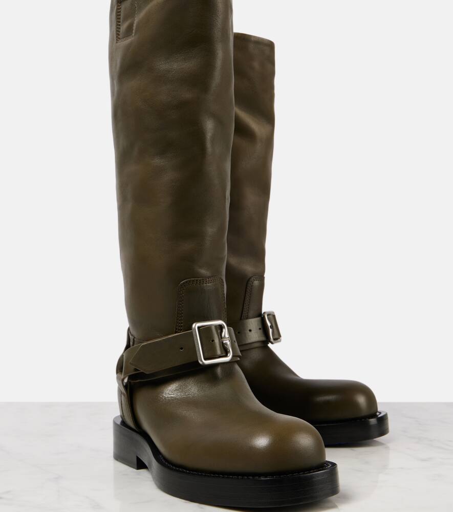 Burberry Leather knee-high boots