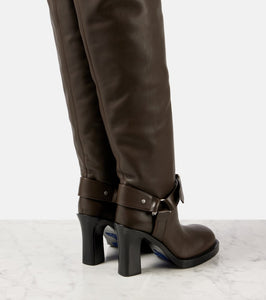 Burberry Leather over-the-knee boots