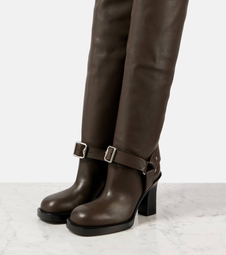 Burberry Leather over-the-knee boots