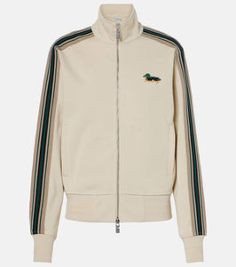 Burberry Logo jersey track jacket