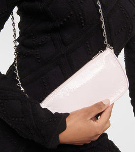 Burberry Micro leather shoulder bag