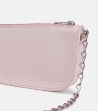 Burberry Micro leather shoulder bag