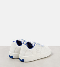 Burberry New Box leather sneakers