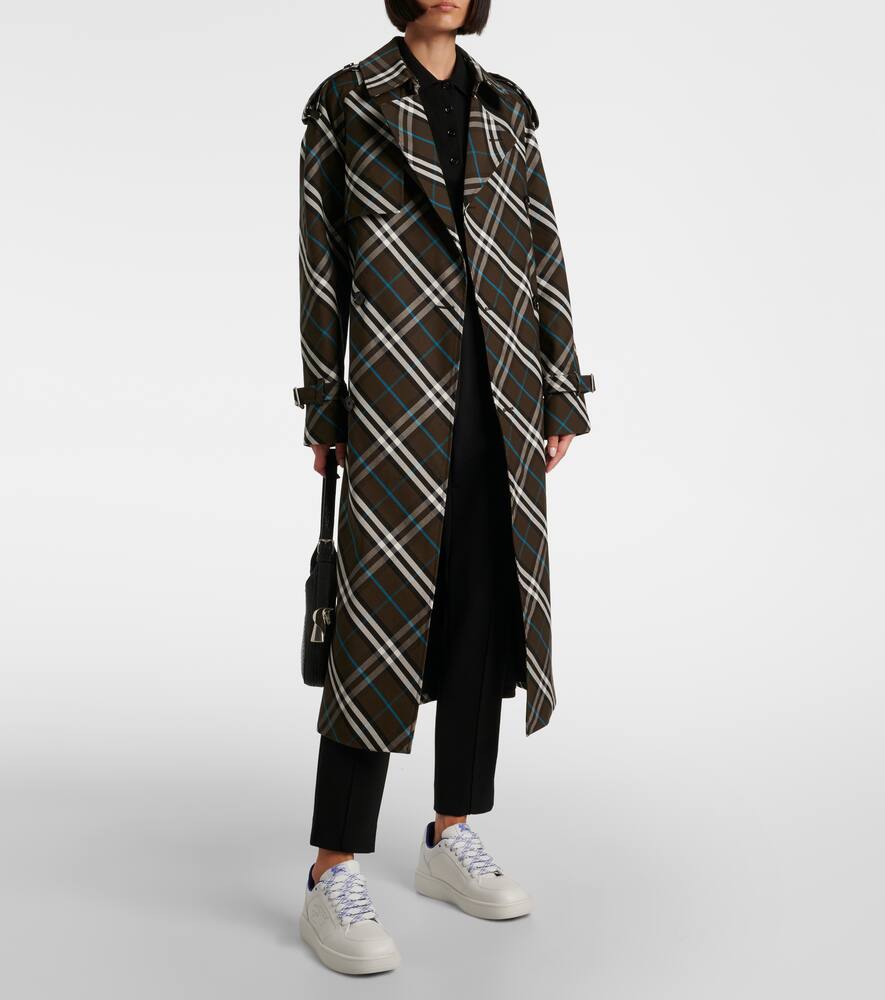Burberry New Box leather sneakers