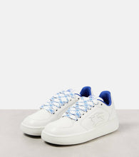 Burberry New Box leather sneakers